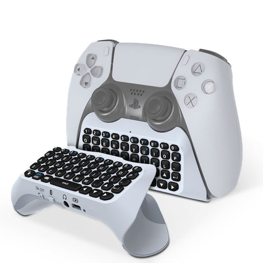 JYS - P5121 Bluetooth Wireless Handle Keyboard Can Chat Voice External Keyboard Suitable For PS5, JYS - P5121 - ORIWHIZSony AccessoriesSony Accessories GamepadsToys & Hobbies