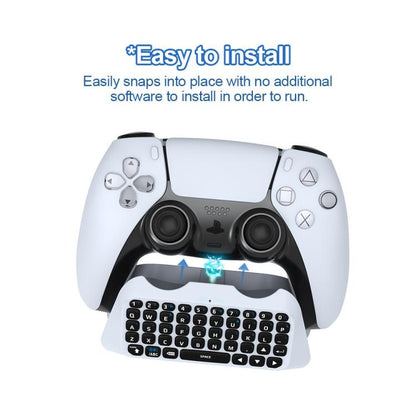JYS - P5121 Bluetooth Wireless Handle Keyboard Can Chat Voice External Keyboard Suitable For PS5, Note: Without Handle, JYS - P5121 (Grey) - ORIWHIZSony AccessoriesSony Accessories GamepadsToys & Hobbies