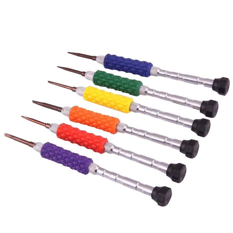 K - T3601 14 in 1 (6 x Screwdriver + 1 x Tweezers + 1 x Stainless Steel Spudger + 1 x Anti - static Spudger + 3 x 146 Spudger + 1 x Suction Sucker + 1 x Triangle Opener) Profession Multi - purpose Opening Tool Set for iPhone, Samsung, Xiaomi and More Phones - ORIWHIZ
