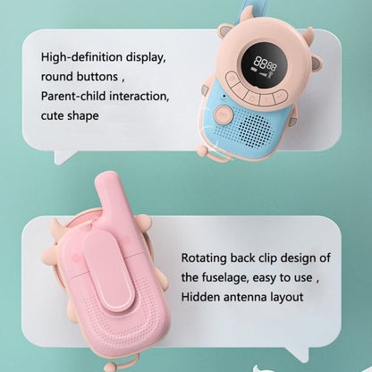 K22 Children Voice Transmission Walkie - Talkie Handheld Wireless Communication Outdoor Parent - Child Interactive Educational Toys, Style:, Without Battery - ORIWHIZConsumer ElectronicsWalkie TalkieWalkie Talkie Children