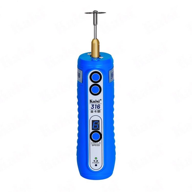 Kaisi 316 - B Integrated Adjustment Electric Polish Glue Remover with LED Light, 316 - B - ORIWHIZ
