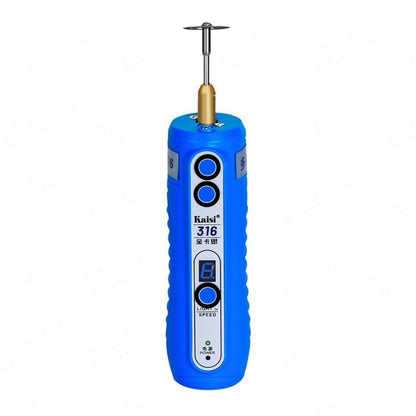 Kaisi 316 - B Integrated Adjustment Electric Polish Glue Remover with LED Light, 316 - B - ORIWHIZ