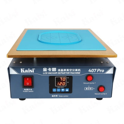 Kaisi 407 Pro 17 inch Dual Vacuum Pump LCD Screen Separator Machine, AU Plug, UK Plug, EU Plug - ORIWHIZ