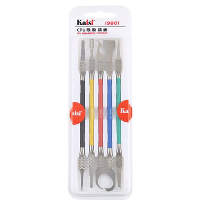 Kaisi i9801 CPU Professional Mobile Phone / Tablet Plastic Disassembly Rods Crowbar Repairing Tool Kits, i9801 - ORIWHIZ