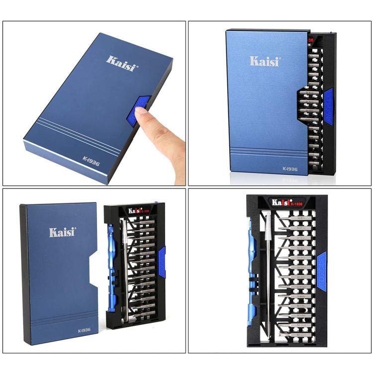 Kaisi K - 1936 36 in 1 Precision Screwdriver Set Electronic Repair Tool Kit, K - 1936 - ORIWHIZ