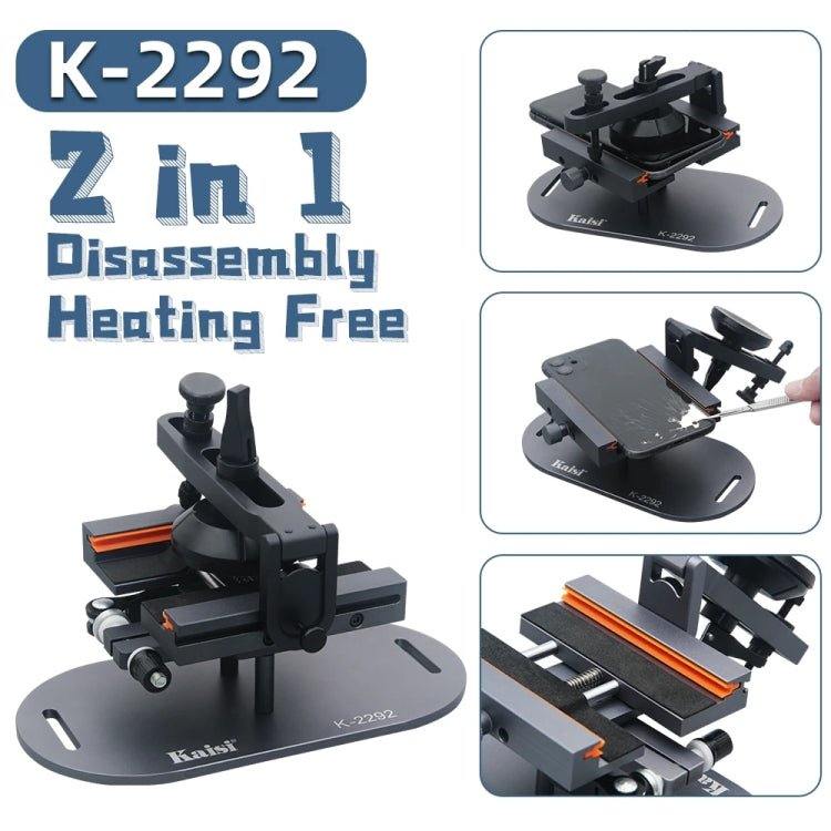 Kaisi K - 2292 2 in1 360 Rotation Multifunctional Fixture, K - 2292 - ORIWHIZ