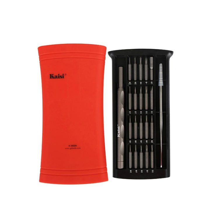 Kaisi K - 3022A 22 in1 High Precision Screwdriver Set Magnetic Screwdriver Bits, K - 3022A, K - 3022B - ORIWHIZ