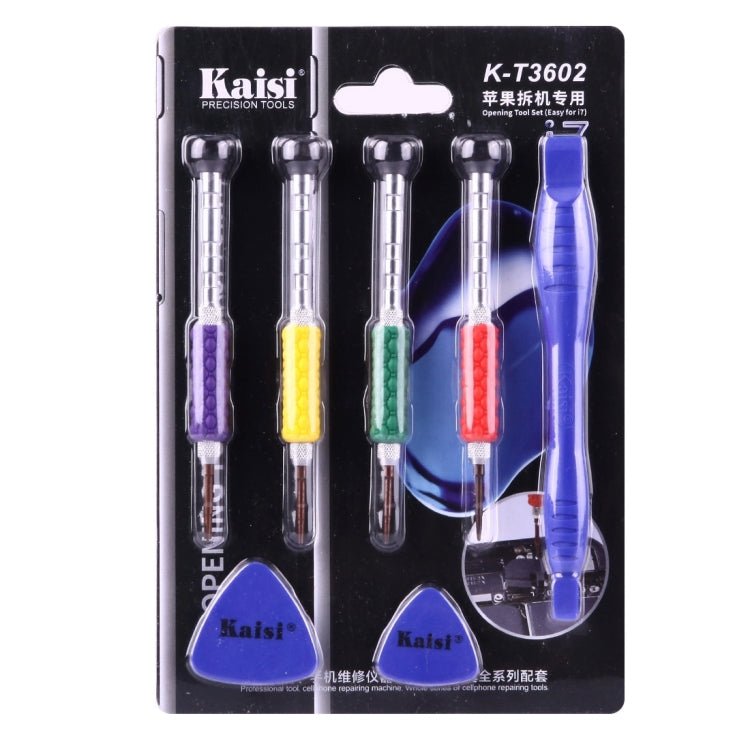 Kaisi K - 3602 7 in 1 Opening Tool Set for iPhone, K - 3602 - ORIWHIZ