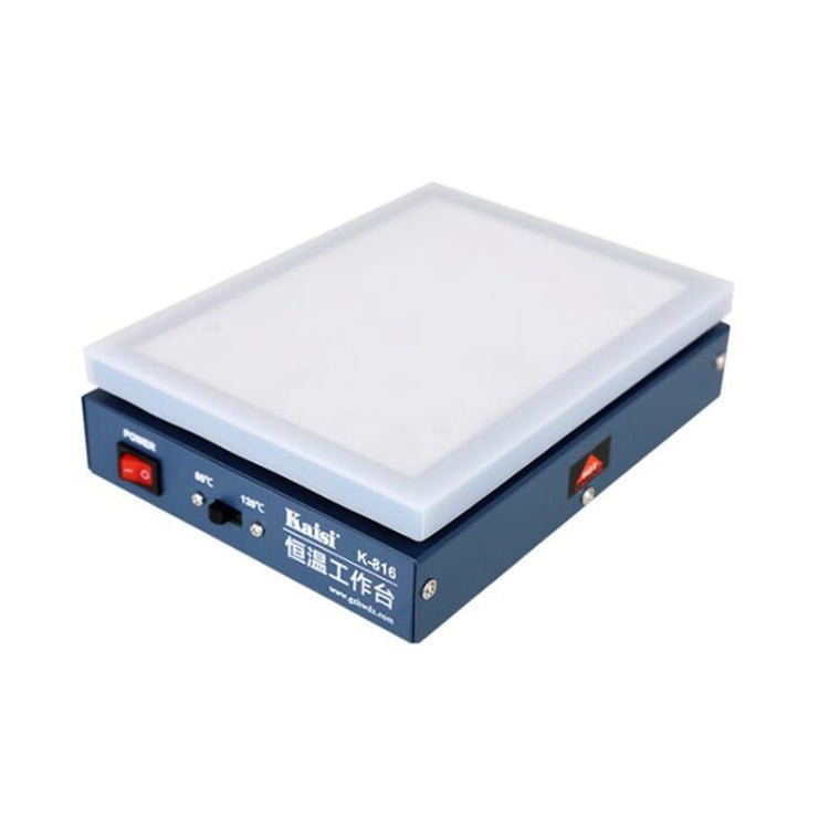 Kaisi K - 816 Constant Temperature Heating Plate LCD Screen Open Separator Desoldering Station With Silicone Pad, US Plug, Kaisi K - 816 US Plug, Kaisi K - 816 EU Plug - ORIWHIZ