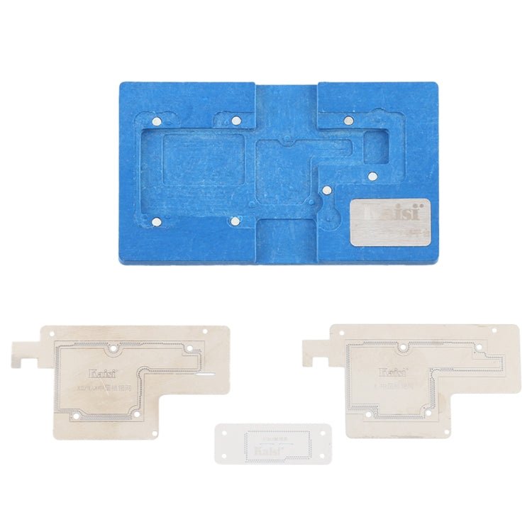 Kaisi Mainboard Middle Layer Board BGA Reballing Stencil Plant Tin Platform for iPhone X / XS / XS Max, Kaisi Stencil Plant for iPhone X Series - ORIWHIZ