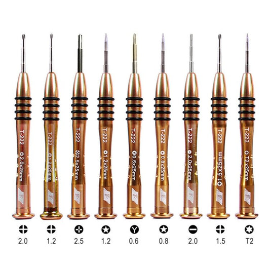 Kaisi T - 222 9 in 1 Precision Screwdriver Professional Repair Opening Tool For Mobile Phone Tablet PC, T - 222 - ORIWHIZ