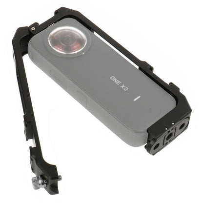 KF42730 For Insta360 One X2 Metal Camera Vertical Cage Protection Frame with Cold Shoe, For Insta360 One X - 2 - ORIWHIZDJI & Insta360 AccessoriesInsta360 X SeriesProtection & Cases