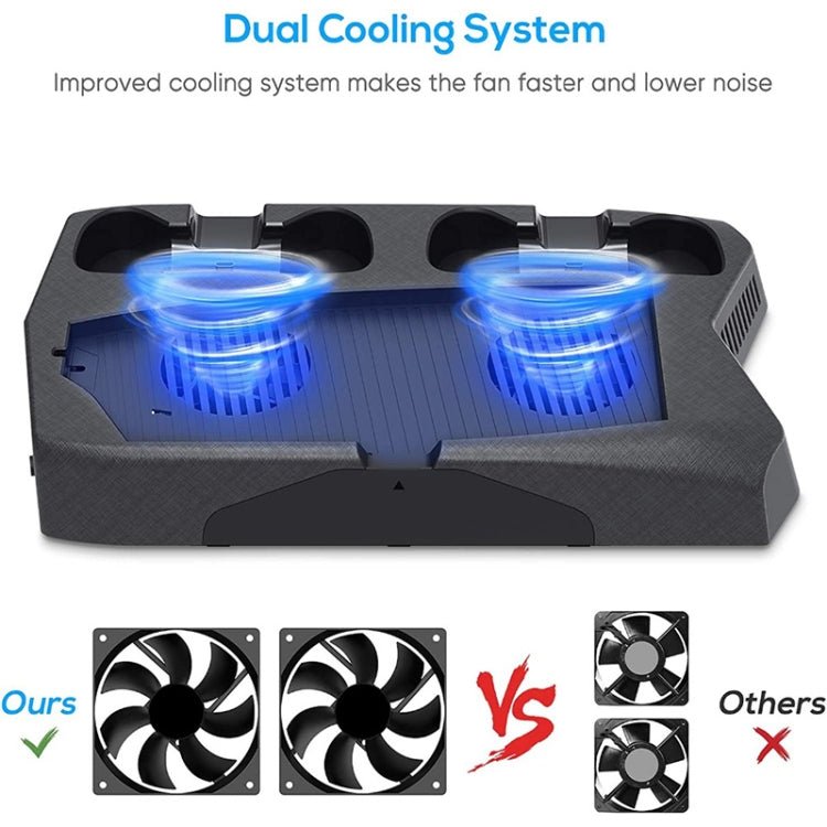 KJH P5 - 010 - 2 Multi - function Charging Cooling Fan Base with Storage Tray Bracket For PS5 De / UHD, KJH P5 - 010 - 2 - ORIWHIZSony AccessoriesSony Accessories Charger & PowerToys & Hobbies