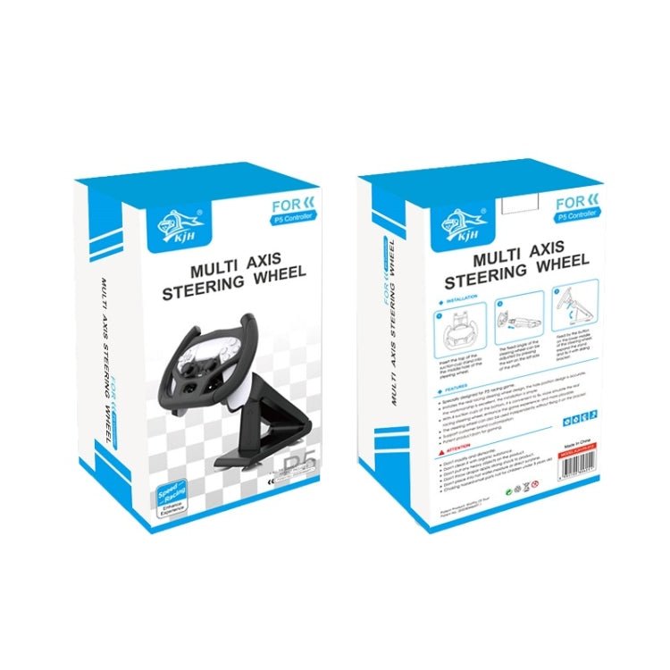 KJH P5 - 013 Racing Gamepad Bracket Steering Wheel Gamepad Bracket For PS5, For PS5 - ORIWHIZSony AccessoriesSony Accessories HolderToys & Hobbies