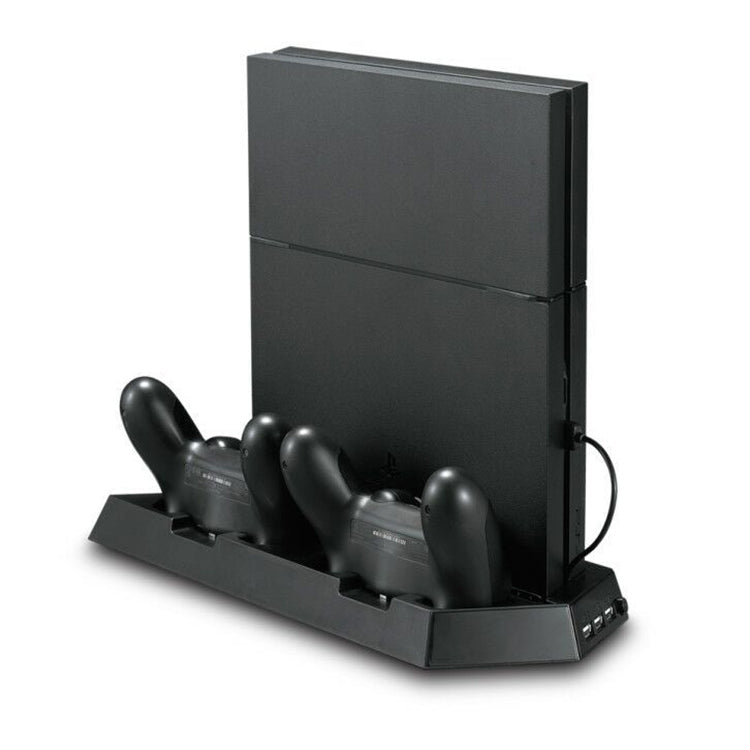 KJH PSLIM - 03 Multi - function Host Bracket Cooling Fan Ultra - thin Machine Bracket Fan Charger for PS4 / SLIM Console, PSLIM - 03 - ORIWHIZKJHSony AccessoriesSony Accessories Charger & Power