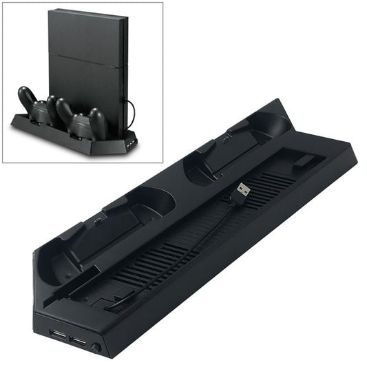 KJH PSLIM - 03 Multi - function Host Bracket Cooling Fan Ultra - thin Machine Bracket Fan Charger for PS4 / SLIM Console, PSLIM - 03 - ORIWHIZKJHSony AccessoriesSony Accessories Charger & Power