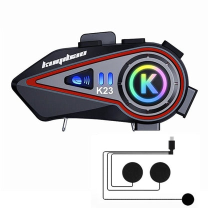 KUQIBAO Motorcycle Helmet Long - Lasting Bluetooth - compatible Headset With Light - ORIWHIZCar Walkie TalkieConsumer ElectronicsKUQIBAO