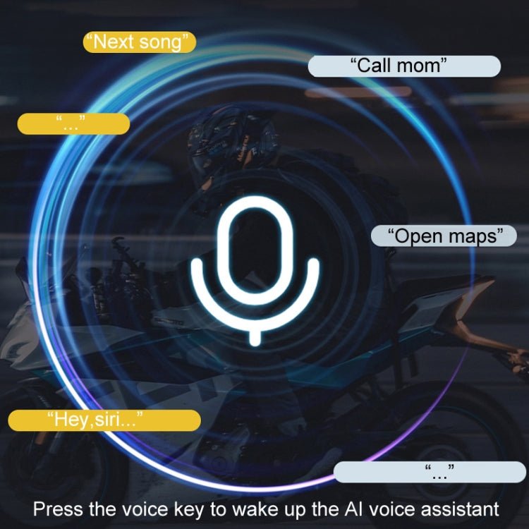 KUQIBAO Motorcycle Helmet Long - Lasting Bluetooth - compatible Headset With Light - ORIWHIZCar Walkie TalkieConsumer ElectronicsKUQIBAO