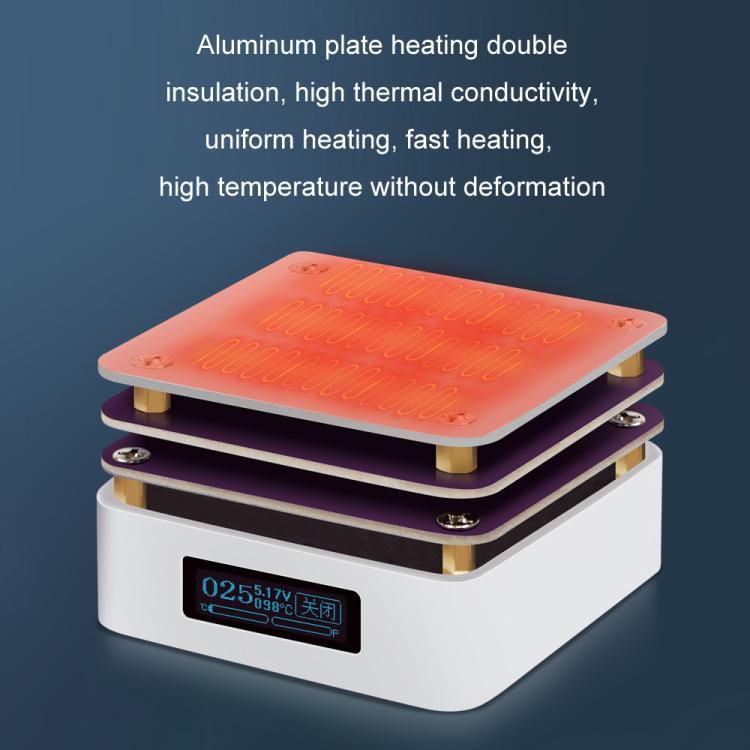 LCD Intelligent Temperature Control Screen Displays Double - Layer Heating Plate - ORIWHIZ