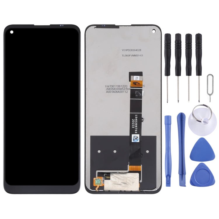 LCD Screen and Digitizer Full Assembly for LG Q61, For LG Q61 - ORIWHIZ