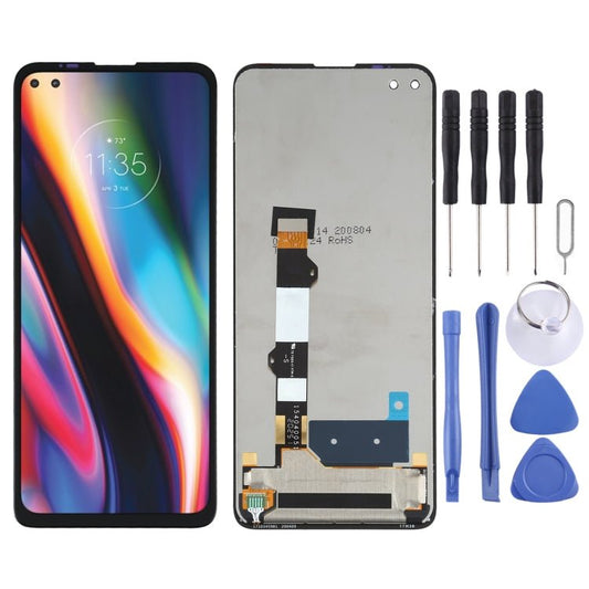 LCD Screen and Digitizer Full Assembly for Motorola Moto G 5G Plus XT2075 XT2075 - 2 XT2075 - 3, For Motorola Moto G 5G Plus - ORIWHIZ