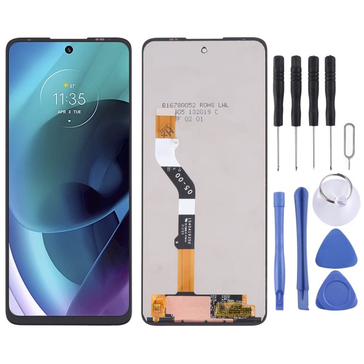 LCD Screen and Digitizer Full Assembly For Motorola Moto G51 5G, For Motorola Moto G51 5G - ORIWHIZ