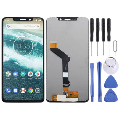 LCD Screen and Digitizer Full Assembly for Motorola One (P30 Play), For Moto One - ORIWHIZ