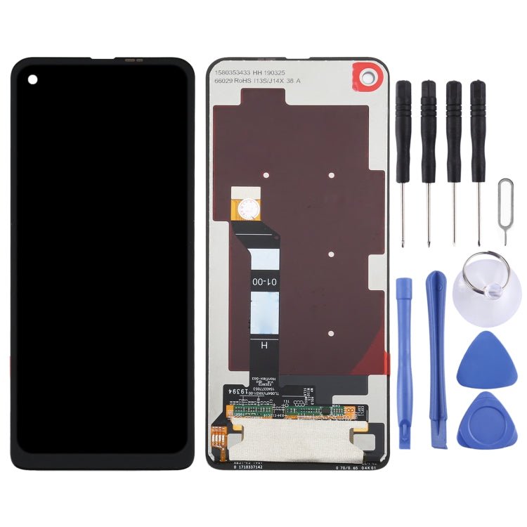 LCD Screen and Digitizer Full Assembly for Motorola One Vision, For Moto One Vision - ORIWHIZ