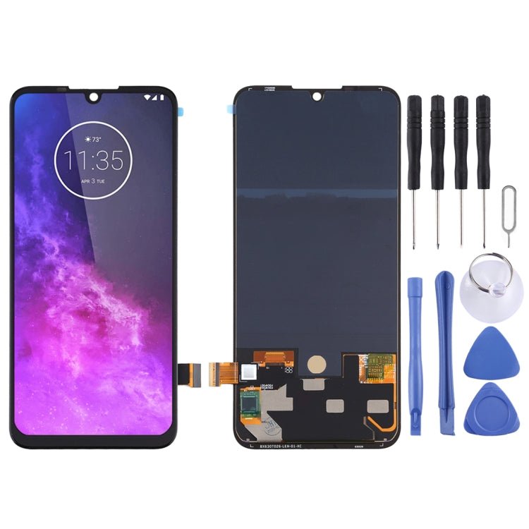 LCD Screen and Digitizer Full Assembly for Motorola One Zoom, For Motorola One Zoom - ORIWHIZ