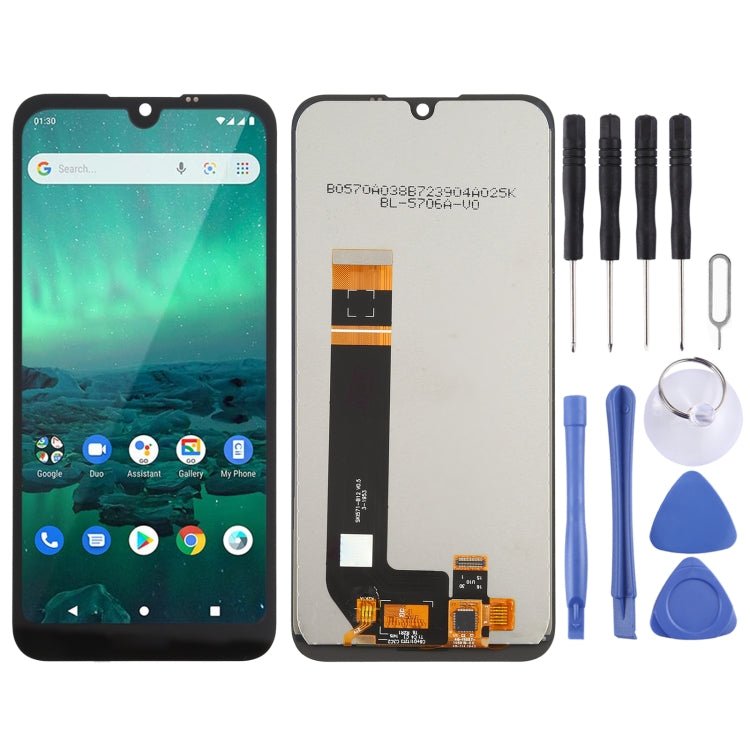 LCD Screen and Digitizer Full Assembly for Nokia 1.3 TA - 1216 TA - 1205, For Nokia 1.3 - ORIWHIZ
