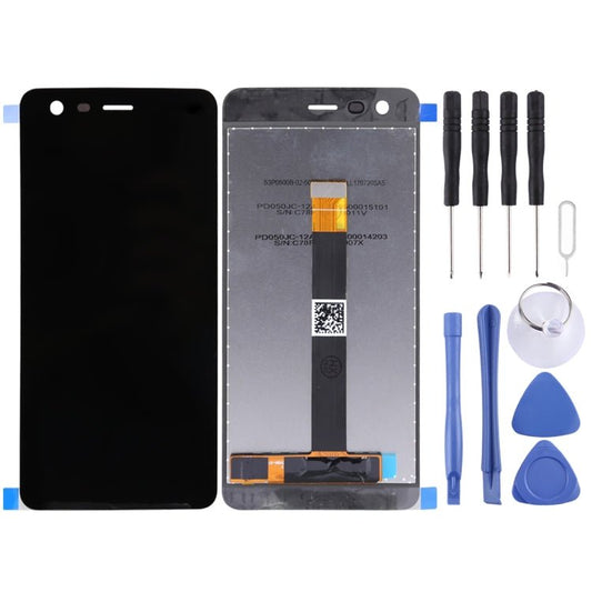 LCD Screen and Digitizer Full Assembly for Nokia 2 TA - 1029/DS, For Nokia 2 - ORIWHIZ