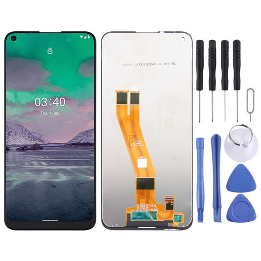 LCD Screen and Digitizer Full Assembly for Nokia 3.4, For Nokia 3.4 - ORIWHIZ