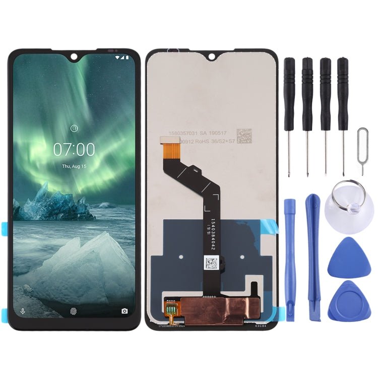 LCD Screen and Digitizer Full Assembly for Nokia 7.2 / 6.2 / TA - 1193 / TA - 1178 / TA - 1196 / TA - 1181, For Nokia 7.2 - ORIWHIZ