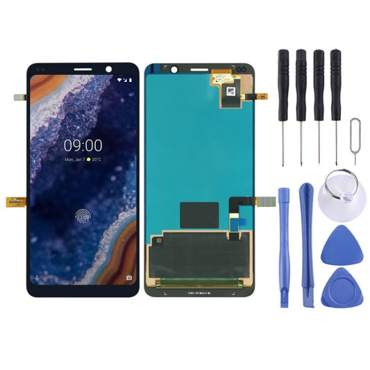LCD Screen And Digitizer Full Assembly for Nokia 9 PureView, For Nokia 9 PureView - ORIWHIZ