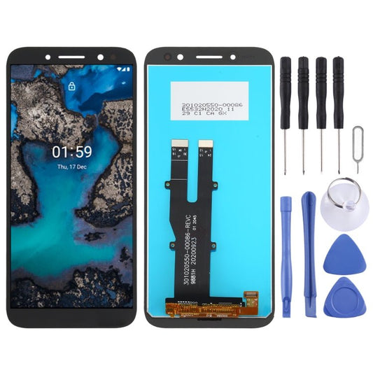 LCD Screen and Digitizer Full Assembly for Nokia C1 Plus TA - 1312, For Nokia C1 Plus - ORIWHIZ