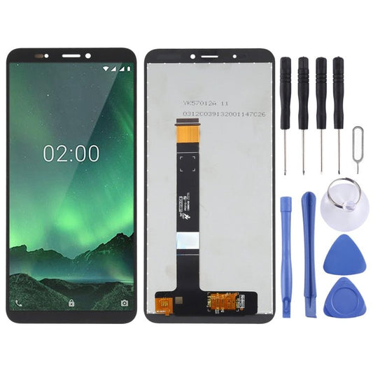 LCD Screen and Digitizer Full Assembly for Nokia C2, For Nokia C2 - ORIWHIZ