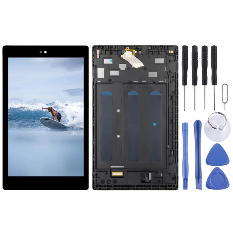 LCD Screen and Digitizer Full Assembly With Frame for Amazon Fire HD 8 (2018) 8th Gen L5S83A, For Amazon Fire HD 8 (2018) - ORIWHIZ
