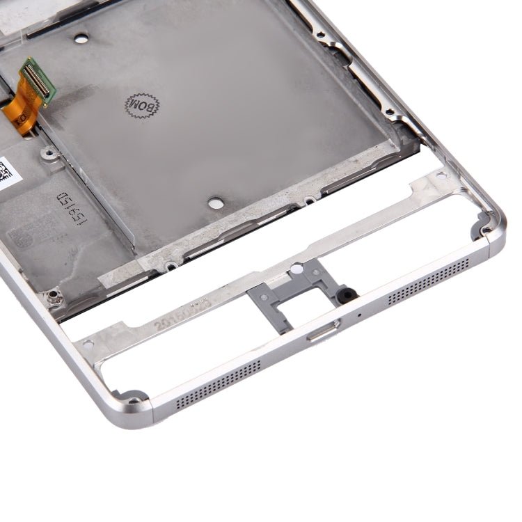 LCD Screen and Digitizer Full Assembly with Frame for BlackBerry Passport Silver Edition, For Passport Silver Edition - ORIWHIZ