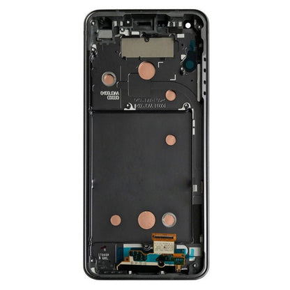LCD Screen and Digitizer Full Assembly with Frame for LG G6 / H870 / H870DS / H872 / LS993 / VS998 / US997, For LG G6, For G6 / H870 / H872 / LS993 Frame Platinum - ORIWHIZ