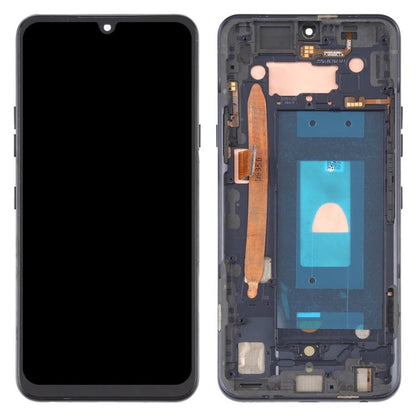 LCD Screen and Digitizer Full Assembly with Frame for LG G8X ThinQ LMG850EMW LM - G850, For LG G8X ThinQ - ORIWHIZ