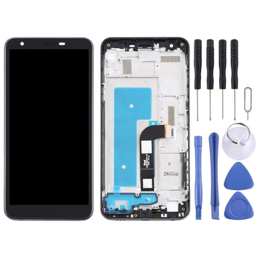 LCD Screen and Digitizer Full Assembly With Frame for LG K30 (2019) LM - X320EMW LMX320EMW, For LG K30 (2019) - ORIWHIZ