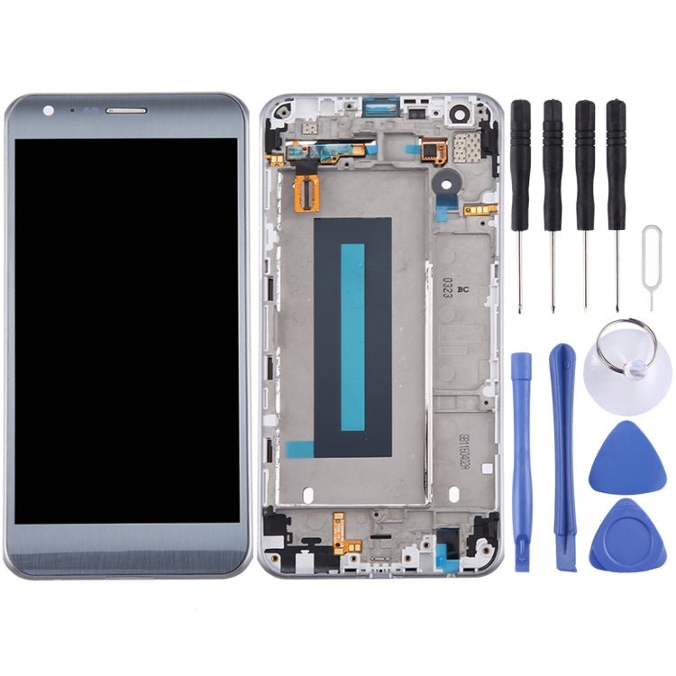 LCD Screen and Digitizer Full Assembly with Frame for LG X Cam / K580 / K580I / K580Y , For X Cam / K580 / K580I / K580Y - ORIWHIZ