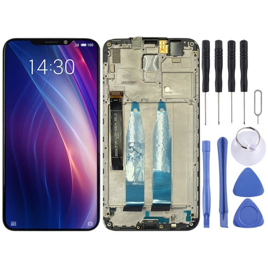 LCD Screen and Digitizer Full Assembly with Frame for Meizu X8, For Meizu X8 - ORIWHIZ