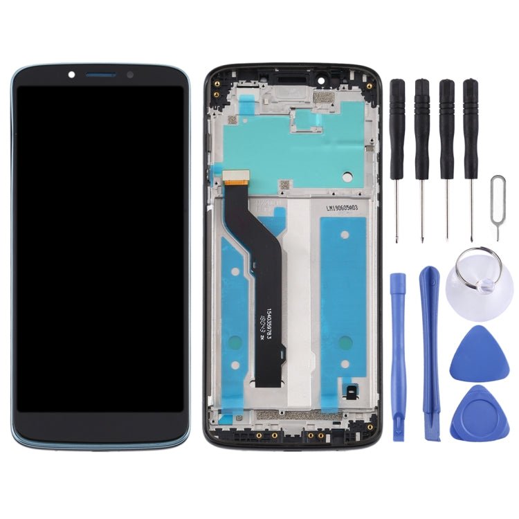 LCD Screen and Digitizer Full Assembly With Frame for Motorola Moto E5 Plus, For Moto E5 Plus - ORIWHIZ