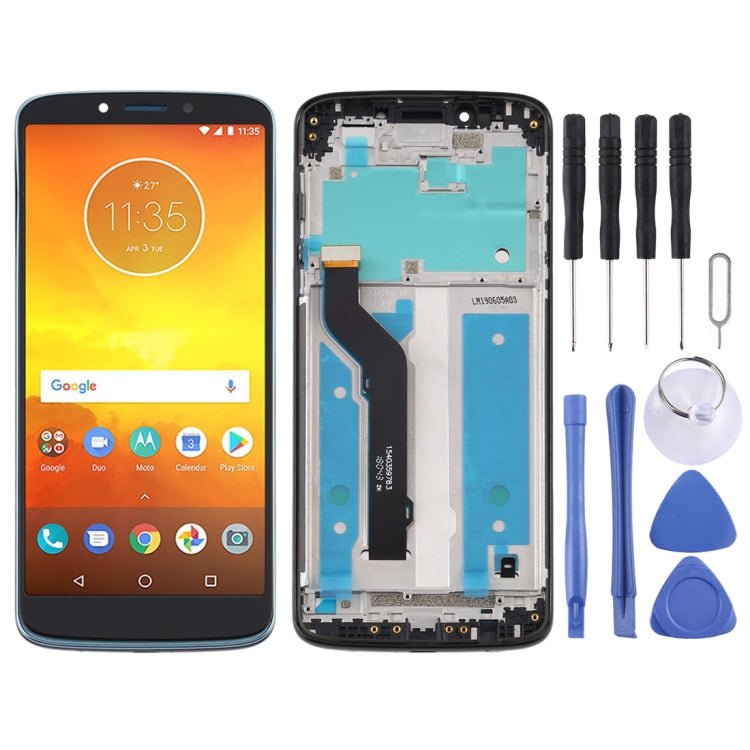 LCD Screen and Digitizer Full Assembly With Frame for Motorola Moto E5 Plus, For Moto E5 Plus - ORIWHIZ