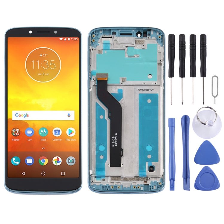 LCD Screen and Digitizer Full Assembly With Frame for Motorola Moto E5 Plus, For Moto E5 Plus - ORIWHIZ