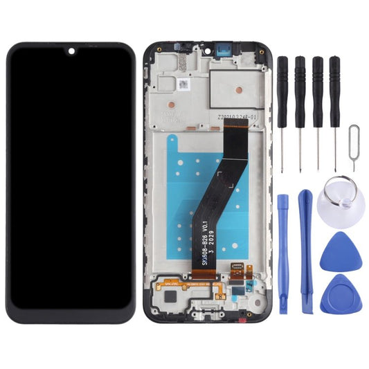 LCD Screen and Digitizer Full Assembly with Frame for Motorola Moto E6i XT2053 - 5, For Motorola Moto E6i - ORIWHIZ