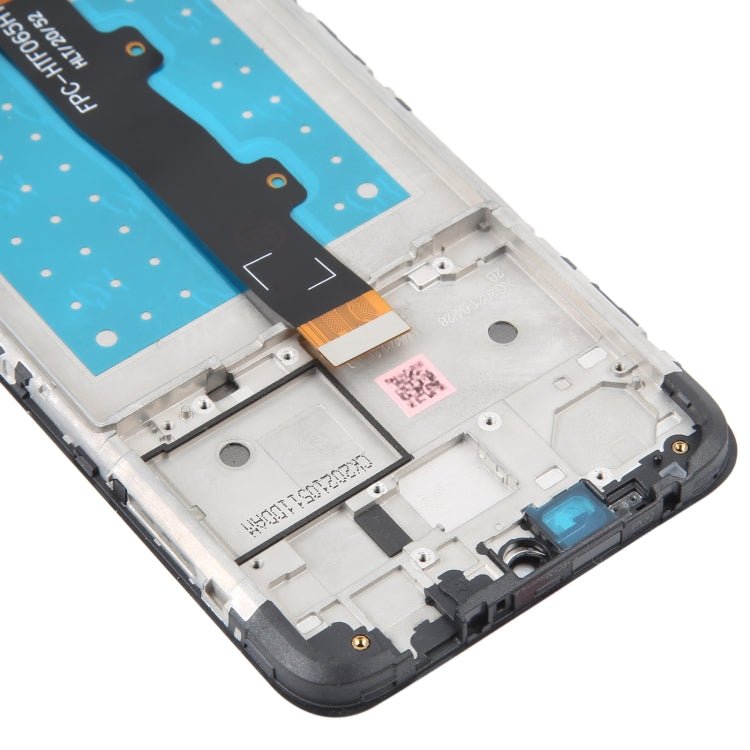 LCD Screen and Digitizer Full Assembly with Frame for Motorola Moto E7, For Motorola Moto E7 - ORIWHIZ