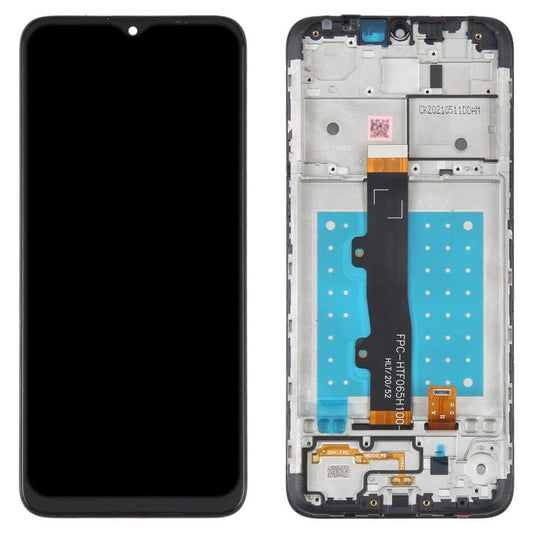 LCD Screen and Digitizer Full Assembly with Frame for Motorola Moto E7, For Motorola Moto E7 - ORIWHIZ
