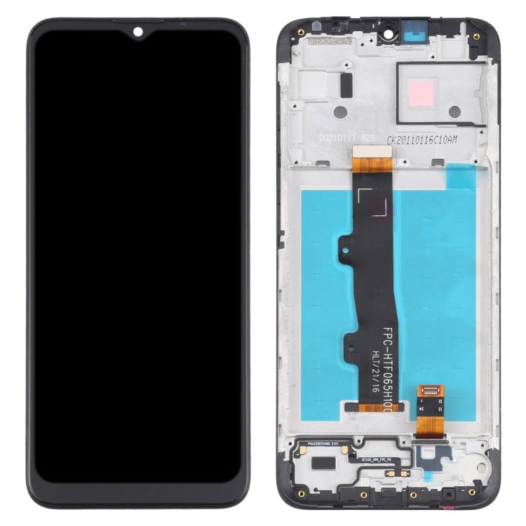 LCD Screen and Digitizer Full Assembly with Frame for Motorola Moto E7 Power PAMH0001IN PAMH0010IN PAMH0019IN, For Motorola Moto E7 Power - ORIWHIZ